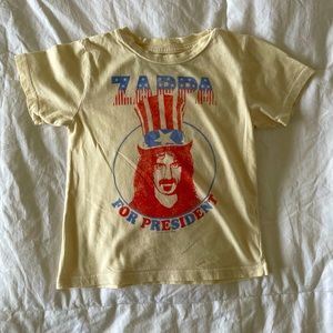 Rowdy Sprout Frank Zappa kids toddler t-shirt 12-18M
